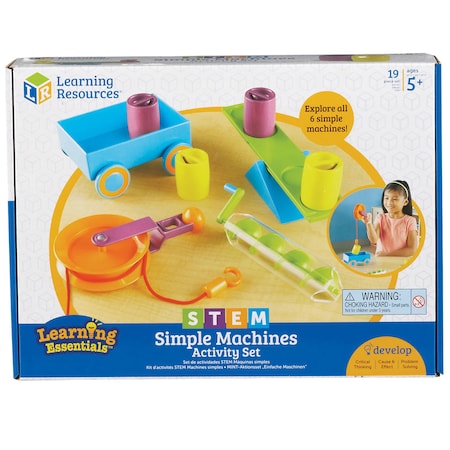 Learning Resources STEM Simple Machines Activity Set 2824